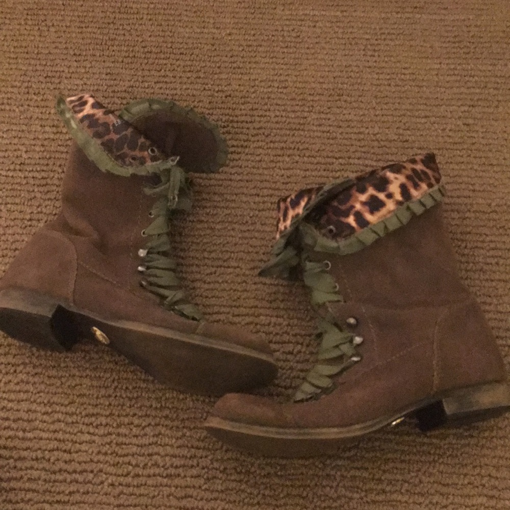 Betsy Johnson Combat Boots